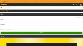 
                            2. My Account - Halfords - Halfords E Learning Portal