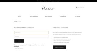 
                            1. My Account - KANCAN | Wholesale Women's Clothing and ...