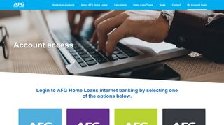 
My Account Login - AFG Home Loans  
