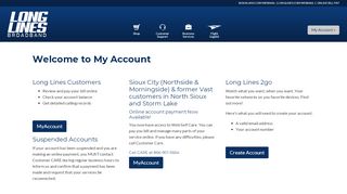 
                            2. My Account - Long Lines - Longlines Webmail Portal