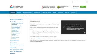 
My Account - Nicor Gas
