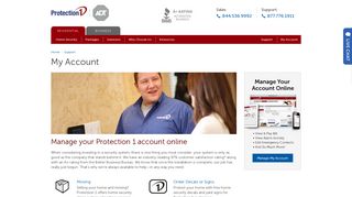 
                            4. My Account | Protection 1 - Protection 1 Tech Portal