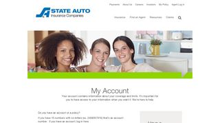 
                            2. My Account - State Auto - State Auto Customer Connect Portal