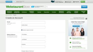 
                            8. My Account - WebstaurantStore - Webstaurant Portal