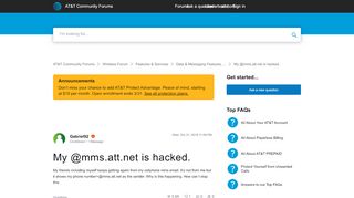 
                            4. My @mms.att.net is hacked. | AT&T Community Forums - Mms Att Net Portal