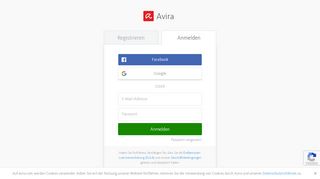 
                            11. My Avira - Avira Connect Portal