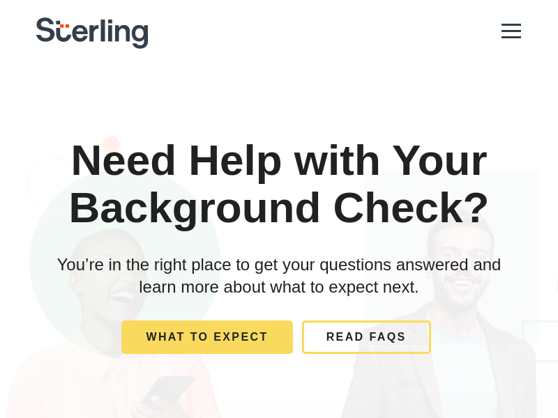 
                            3. My Background Check - Help for Sterling Job Candidates