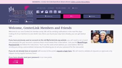 My CenterLink Member Portal