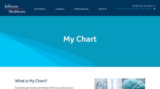 
My Chart | Jefferson Healthcare
