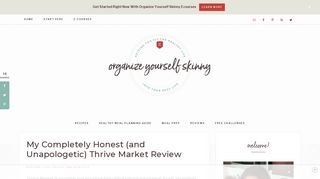 
                            3. My Completely Honest (and Unapologetic) Thrive Market ... - Thrive Market Sign In