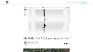 
                            4. My Daily Cash Machine contact details - Mbongeni Ndlovu ... - My Daily Cash Machine Portal