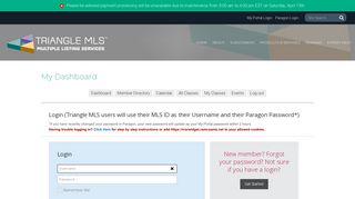 
                            3. My Dashboard - Triangle MLS - Triangle Mls Tempo Portal