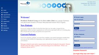 
                            1. My Doctor - Braddock Medical Group Patient Portal