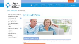 
                            5. My eHealth Portal | Penn Highlands Healthcare - Brookville Medical Center Patient Portal