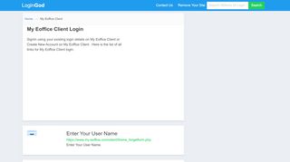 
                            4. My Eoffice Client Login or Sign Up - My Eoffice Client Login