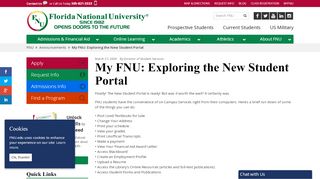 
                            3. My FNU: Exploring the New Student Portal - Florida National University - Fnc Edu Student Portal