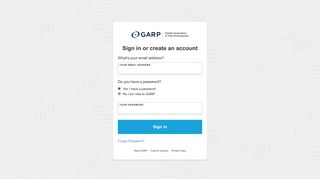 
                            1. My GARP - Garp Portal