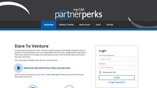 
                            3. my GM Partner Perks - Acdelco 360 Portal