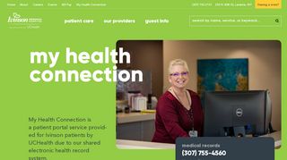 
                            6. My Health Connection | Ivinson Memorial Hospital - Myhealthconnection Uc Health Portal
