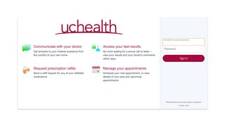 
                            2. My Health Connection - Login Page - Myhealthconnection Uc Health Portal
