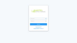 
                            1. My Hotel Effectiveness - Hotel Effectiveness Portal