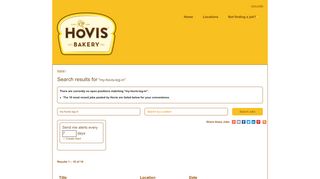 
                            3. My Hovis Log In - Hovis Jobs - My Hovis Employee Login