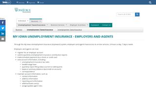 
                            3. My Iowa Unemployment Insurance - Employers and Agents ... - Iwd Portal