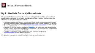 My IU Health - Home - My Iu Portal Portal