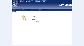 
                            4. MY JCU - Jcu E Student Portal
