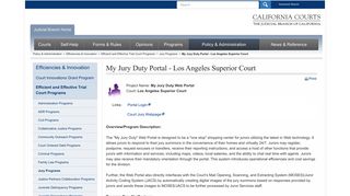 
                            12. My Jury Duty Portal - Los Angeles Superior Court ... - Majury Portal