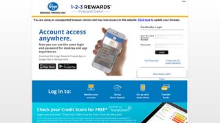
                            7. My Login - Us Bank Kroger 123 Rewards Portal