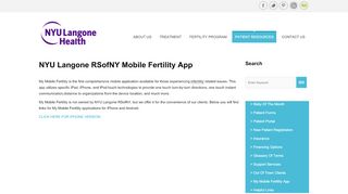 
                            4. My Mobile Fertility App - NYU Langone ... - RSofNY - Rsofny Login
