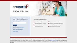 
                            5. My P1 - Login - Protection 1 Tech Portal