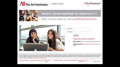 My Pages - MyAiCampus.com: Student ... - The Art Institutes