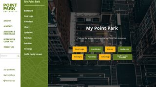 
                            3. My Point Park | Point Park University - Point Park Blackboard Portal