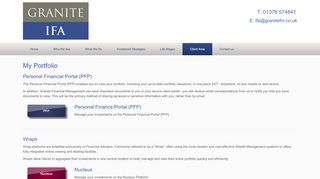 
                            6. My Portfolio. - Granite Financial Management - Granite Finance Ltd Portal