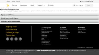 
                            4. My Sprint - Sprint - My Sprint Account Portal