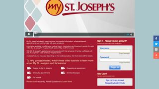 
                            1. My St. Joseph's - St. Joseph's Hospital - St Joseph's Hospital Syracuse Ny Patient Portal