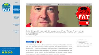
                            3. My Story: I Love Kickboxing 45 Day Transformation Challenge ... - Ilkb 45 Day Challenge Portal