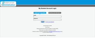 
                            4. My Student Account - Login - Msa Portal