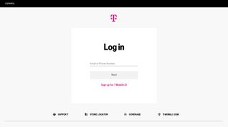 My T-Mobile Online  Access Messages, Minutes & Bills  T ...
