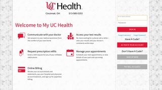 
                            6. My UC Health - Login Page - Uuc Portal Login