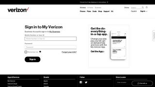
                            5. My Verizon Log In | Verizon Wireless - Your Plan Sign In