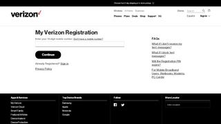 
                            4. My Verizon Registration - Validate Wireless Account - Picture Vzw Com Portal