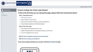 My Viking Portal - Grayson College - Grayson County College Portal