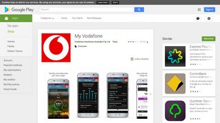 
                            1. My Vodafone - Apps on Google Play - Vodafone My Account Portal Australia