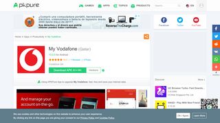
                            7. My Vodafone for Android - APK Download - APKPure.com - My Vodafone Qatar Portal