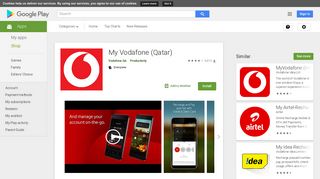 
                            3. My Vodafone (Qatar) - Apps on Google Play - My Vodafone Qatar Portal