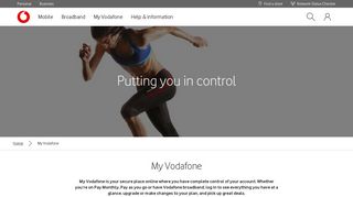 
                            2. My Vodafone - Vodafone My Account Portal Australia