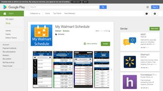 
My Walmart Schedule - Apps on Google Play
